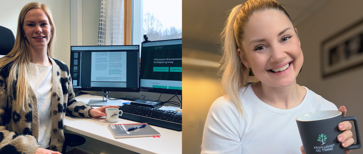 Bilde av Marianne og Julie.