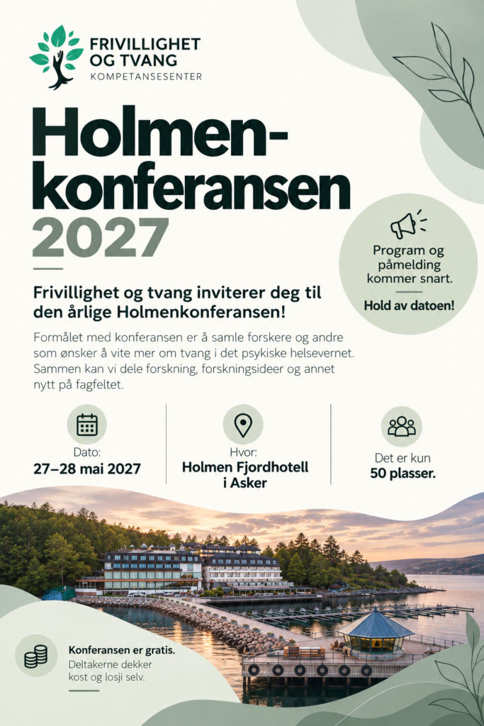 Invitasjon til Holmenkonferansen 2027!